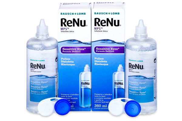 Renu MPS Sensitive Eyes x2 360ml(Διάλυμα Πολλαπλών Χρήσεων)